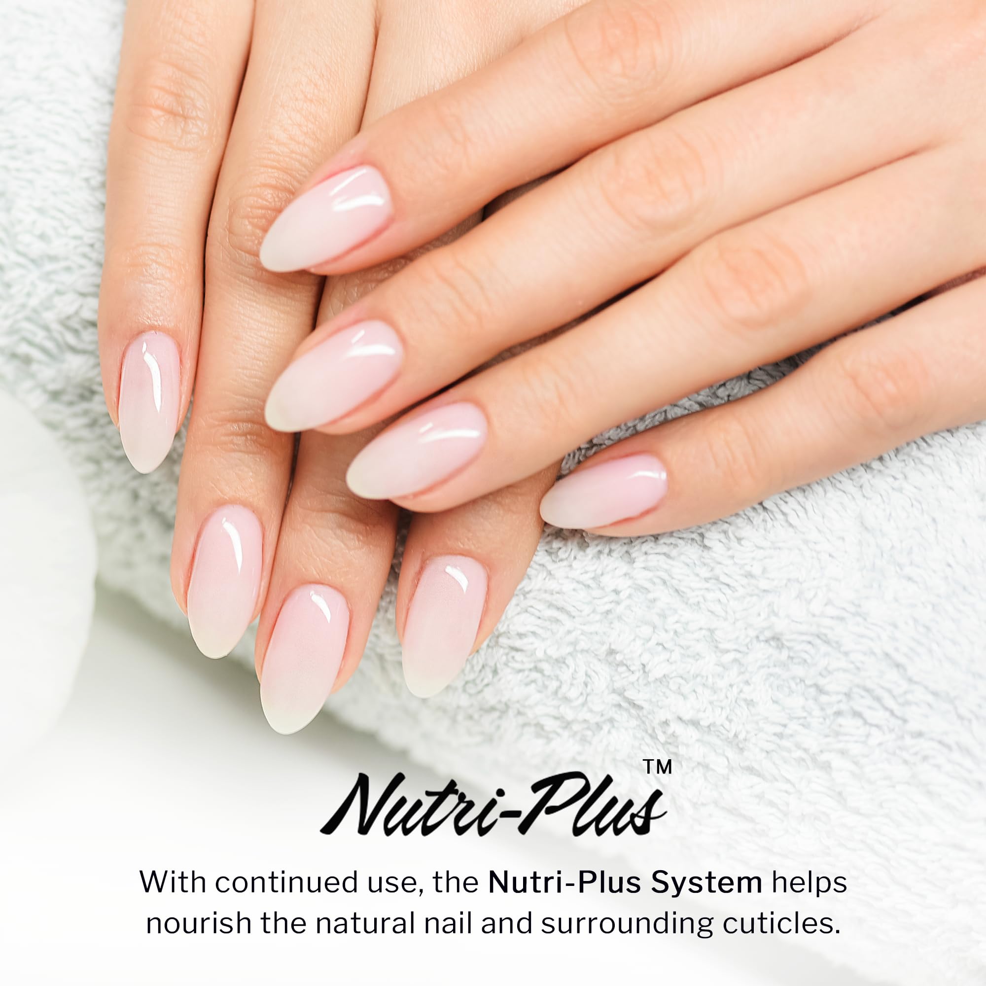 SNS healthy natural nails dipping liquid product showcasing the zero point three four ounce packaging