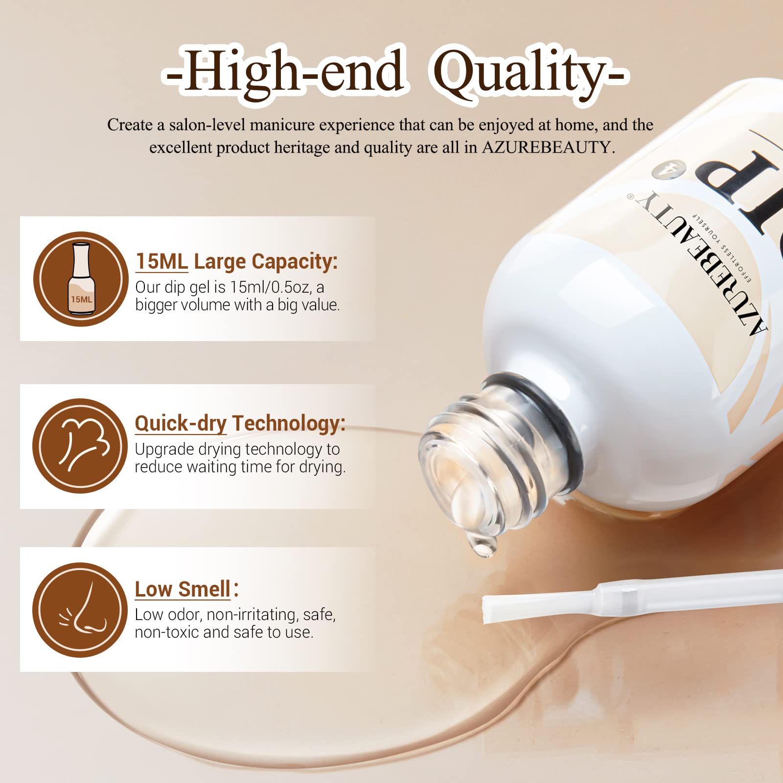 Full DIY beginner friendly dipping system layout highlighting the fifteen milliliter activator liquid