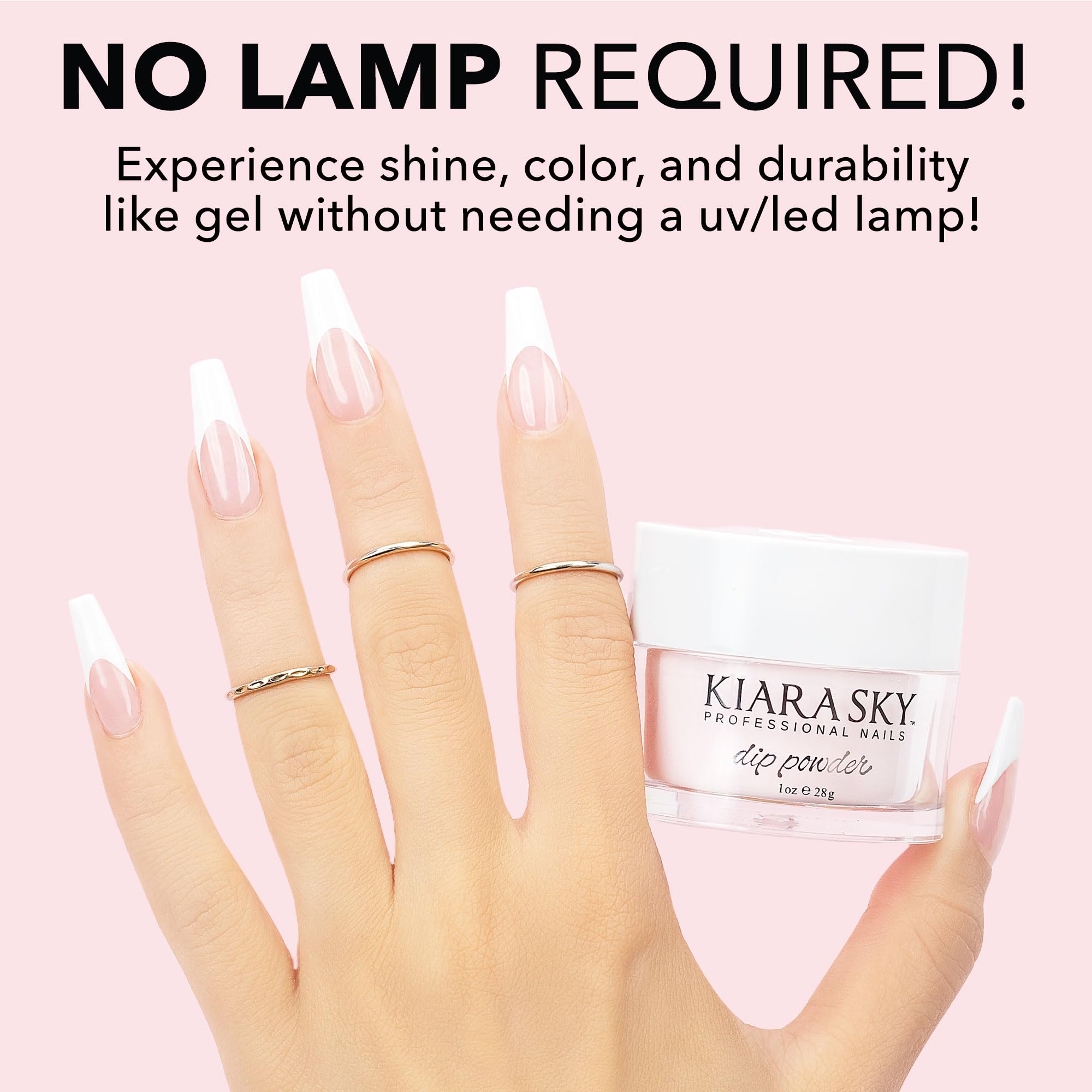 Imported USA beauty product Kiara Sky non toxic nail formula display