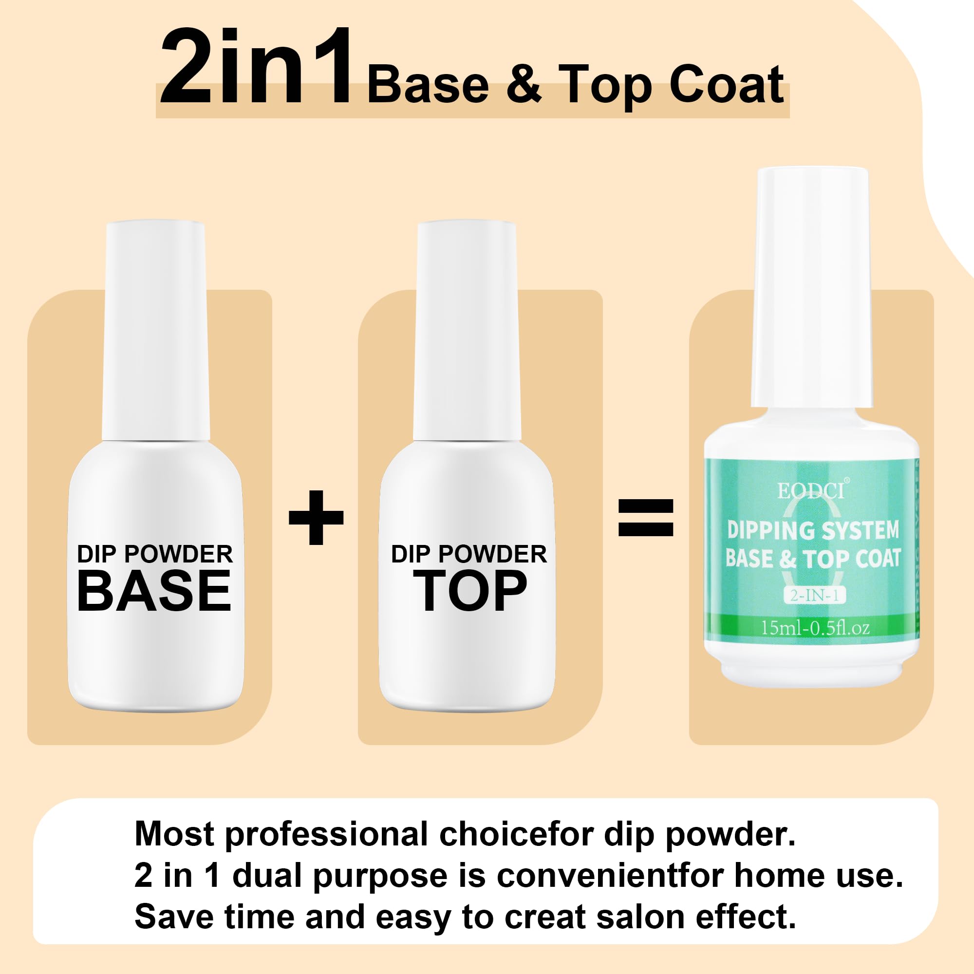 Eodci dipping system liquid set with activator and coats
