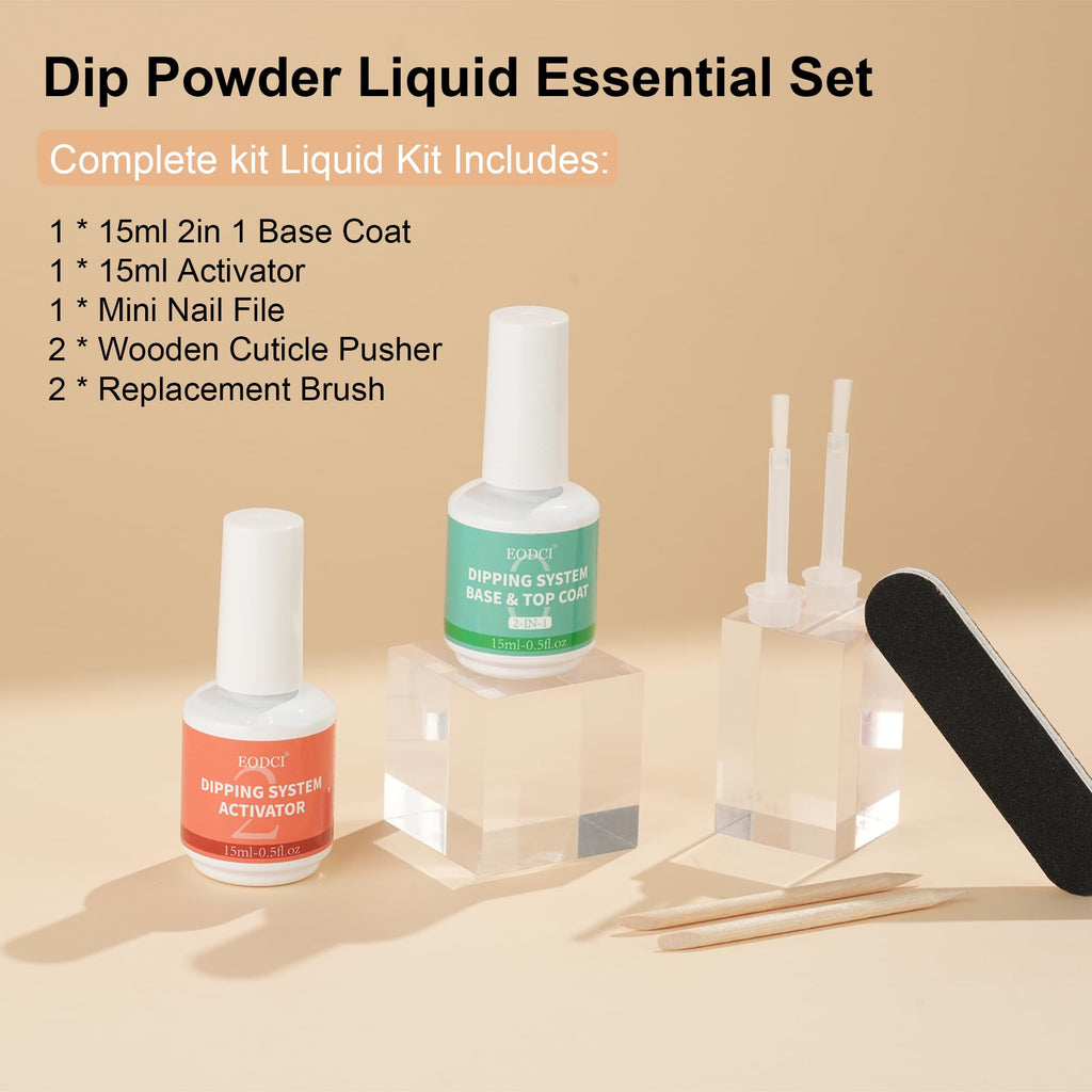 Eodci product packaging and liquid bottles layout