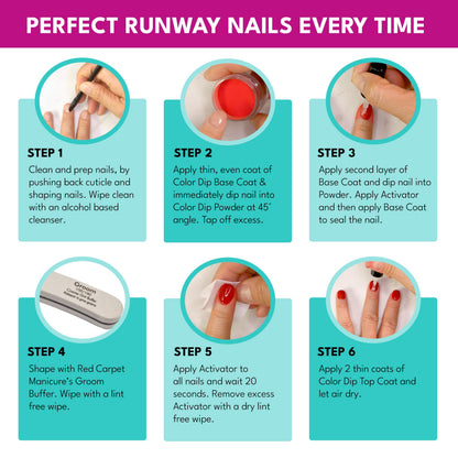 No UV lamp needed quick drying activator for long lasting glossy nails