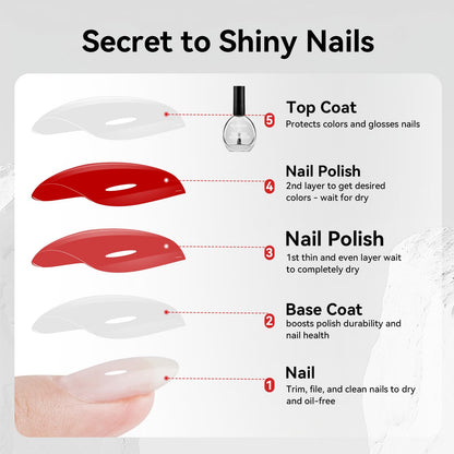 Cre8tion nail product packaging for home use