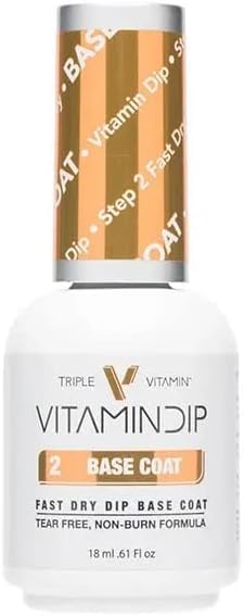 Triple Vitamin professional nail dipping system kit components