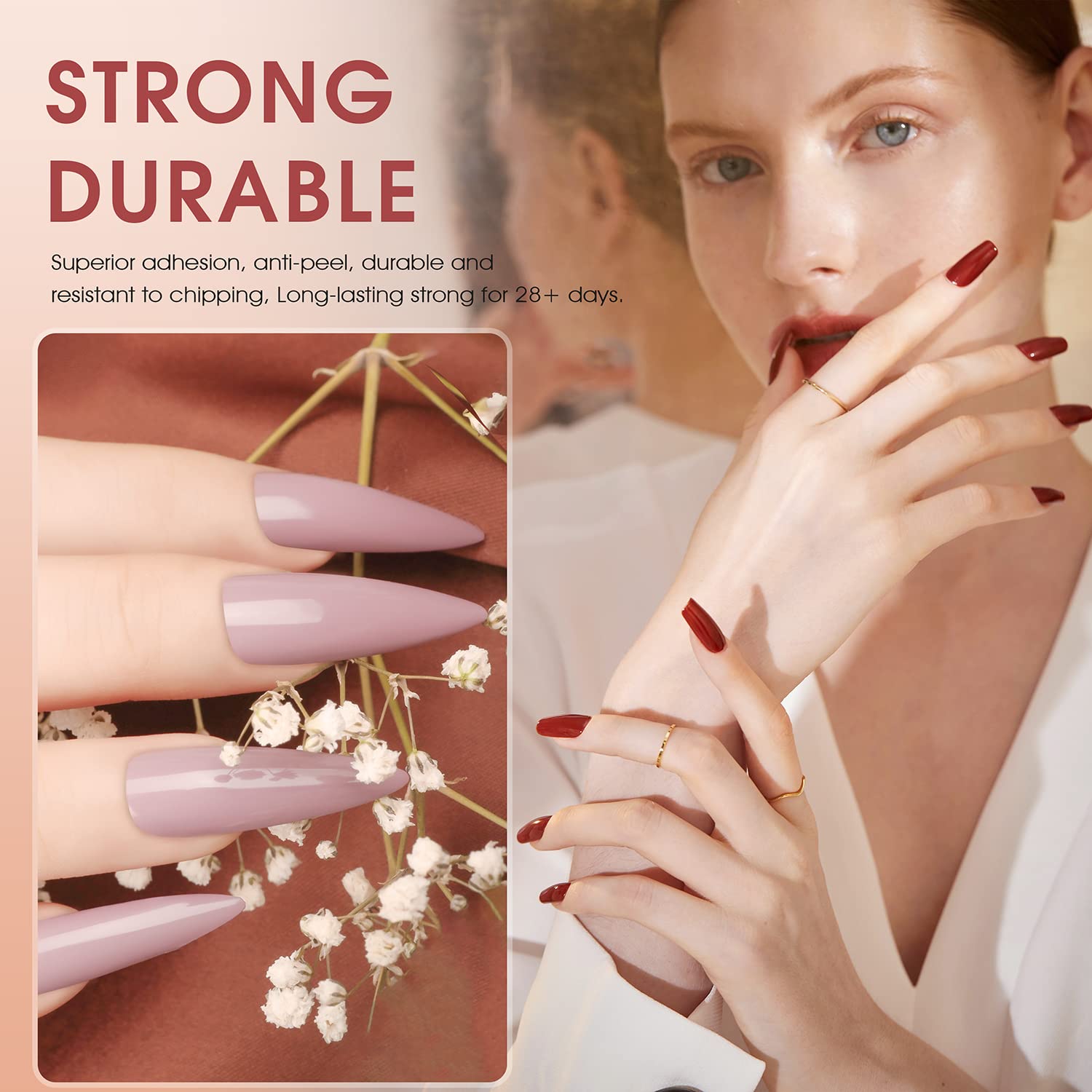 SOCORIA fast drying adhesive liquid for professional nail dipping powder system