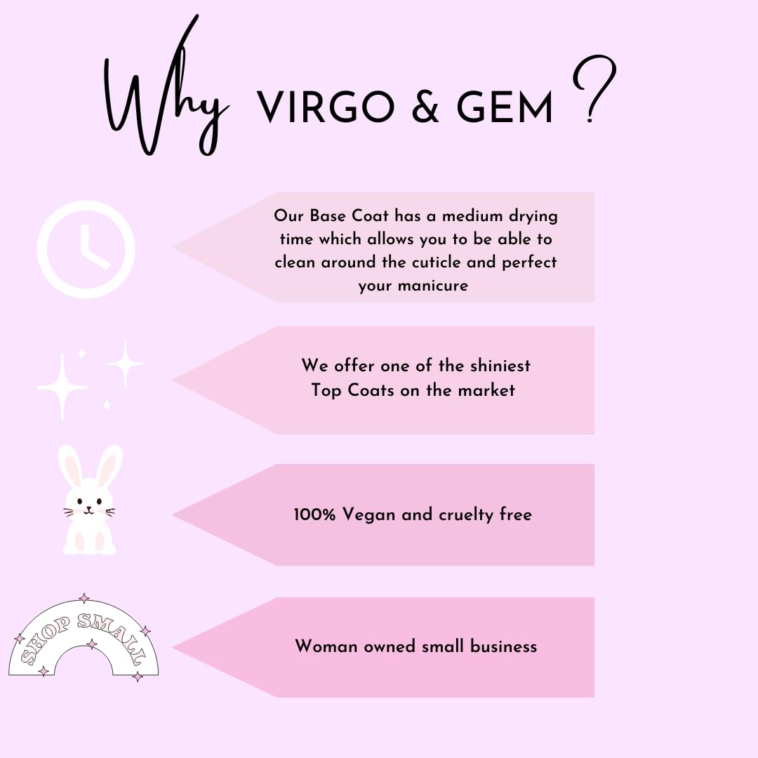 Virgo and Gem dipping powder liquid system showcasing the precision application brushes