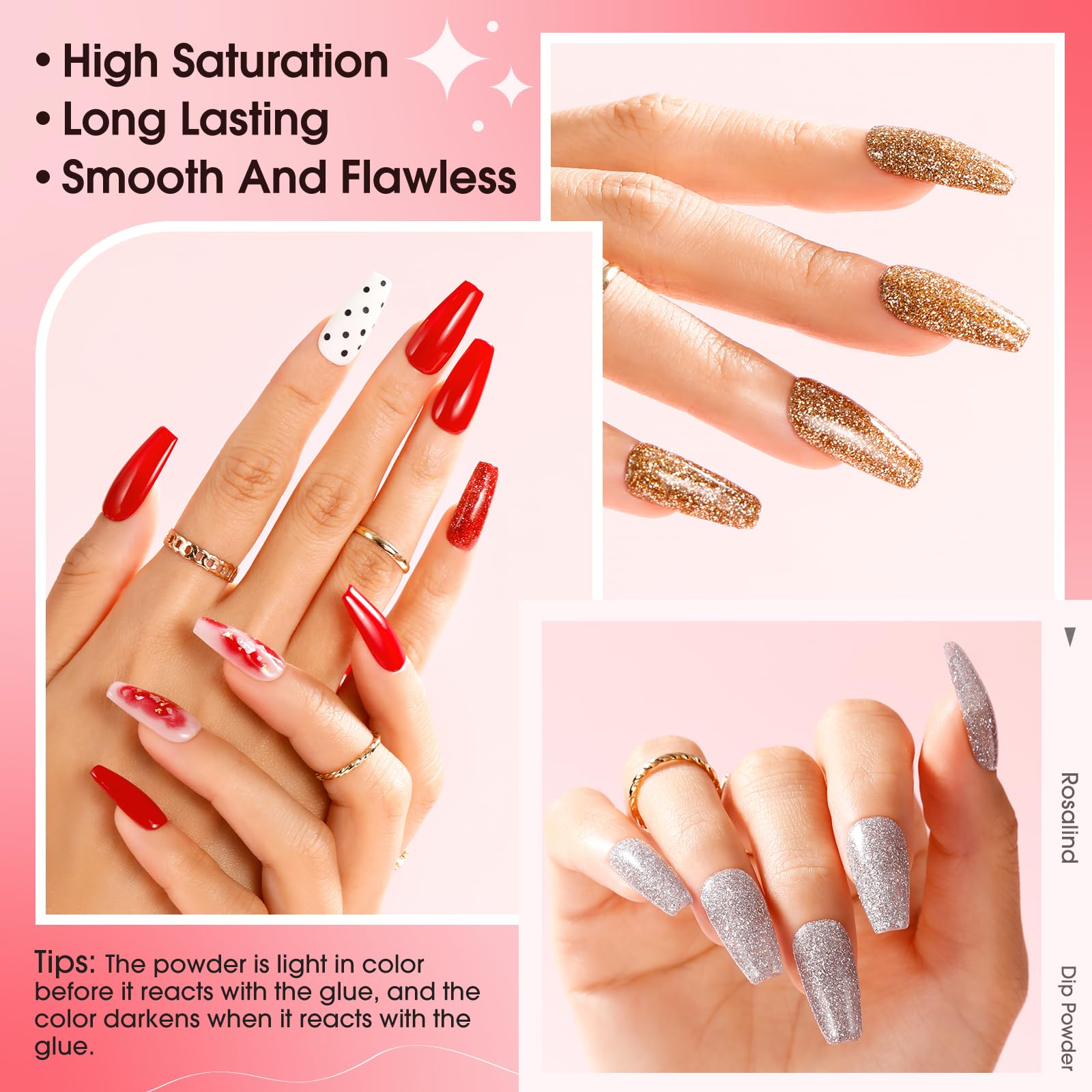 Essential base top coat and activator for nails