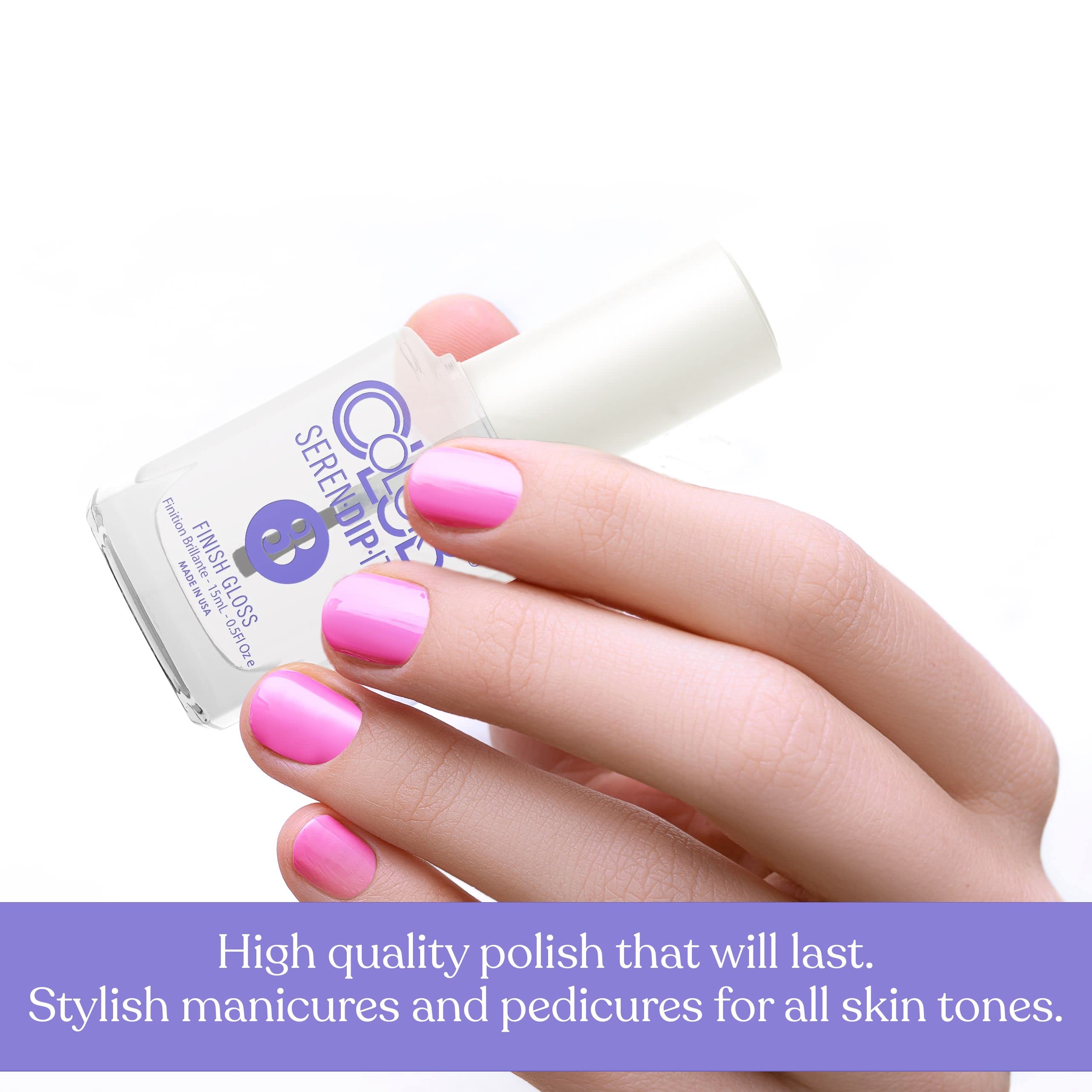 Cruelty free and vegan friendly clear top coat packaging detailing instructions