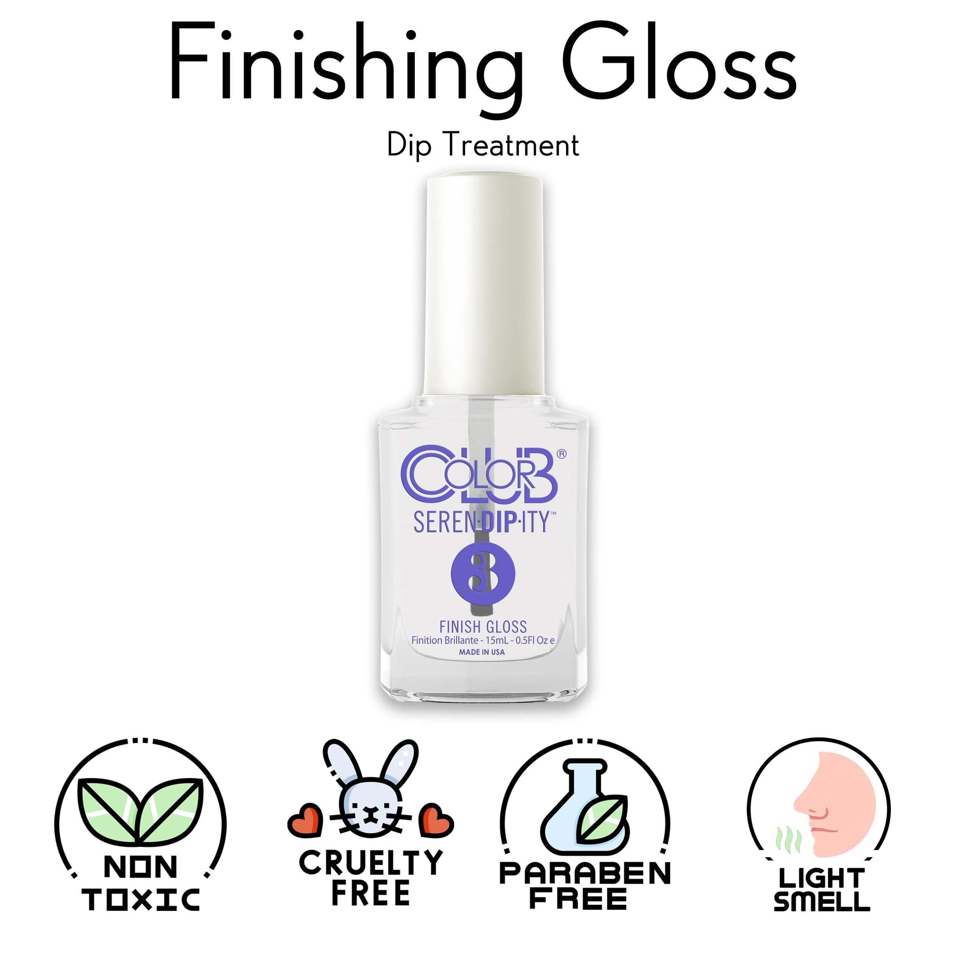 Color Club step four finishing gloss protective barrier application look