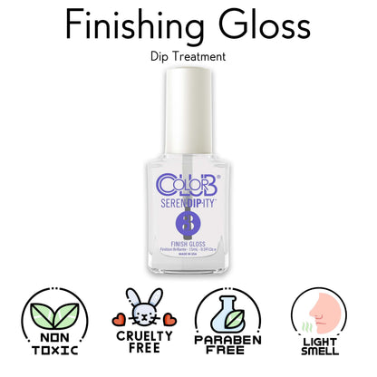 Color Club step four finishing gloss protective barrier application look