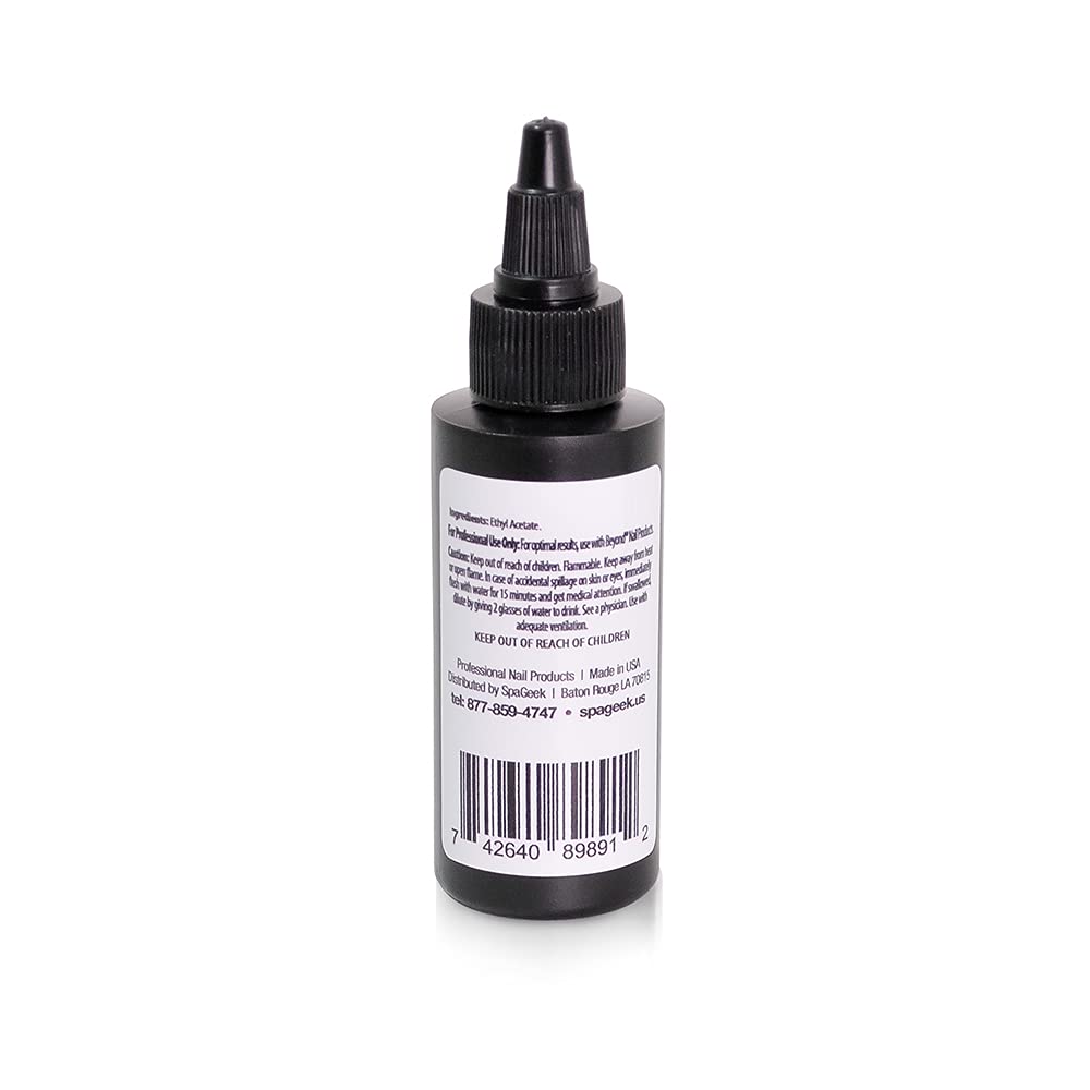 BangBang liquid activator and top coat bottles for high gloss nail finish