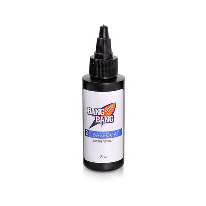 Four large two ounce bottles of BangBang dipping powder adhesives and sealants