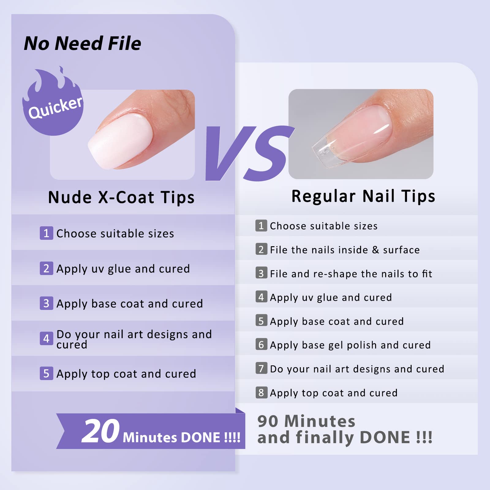 Application example of BTArtboxnails short square press on nails