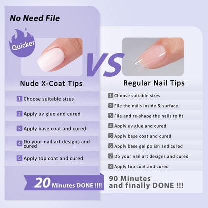 Application example of BTArtboxnails short square press on nails