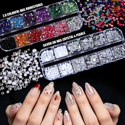 Teenitor beginner nail kit with 3D gel and almond tips