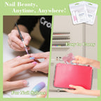 Bebbtiy Inog Press On Nail Tool Kit ready for travel and manicure prep