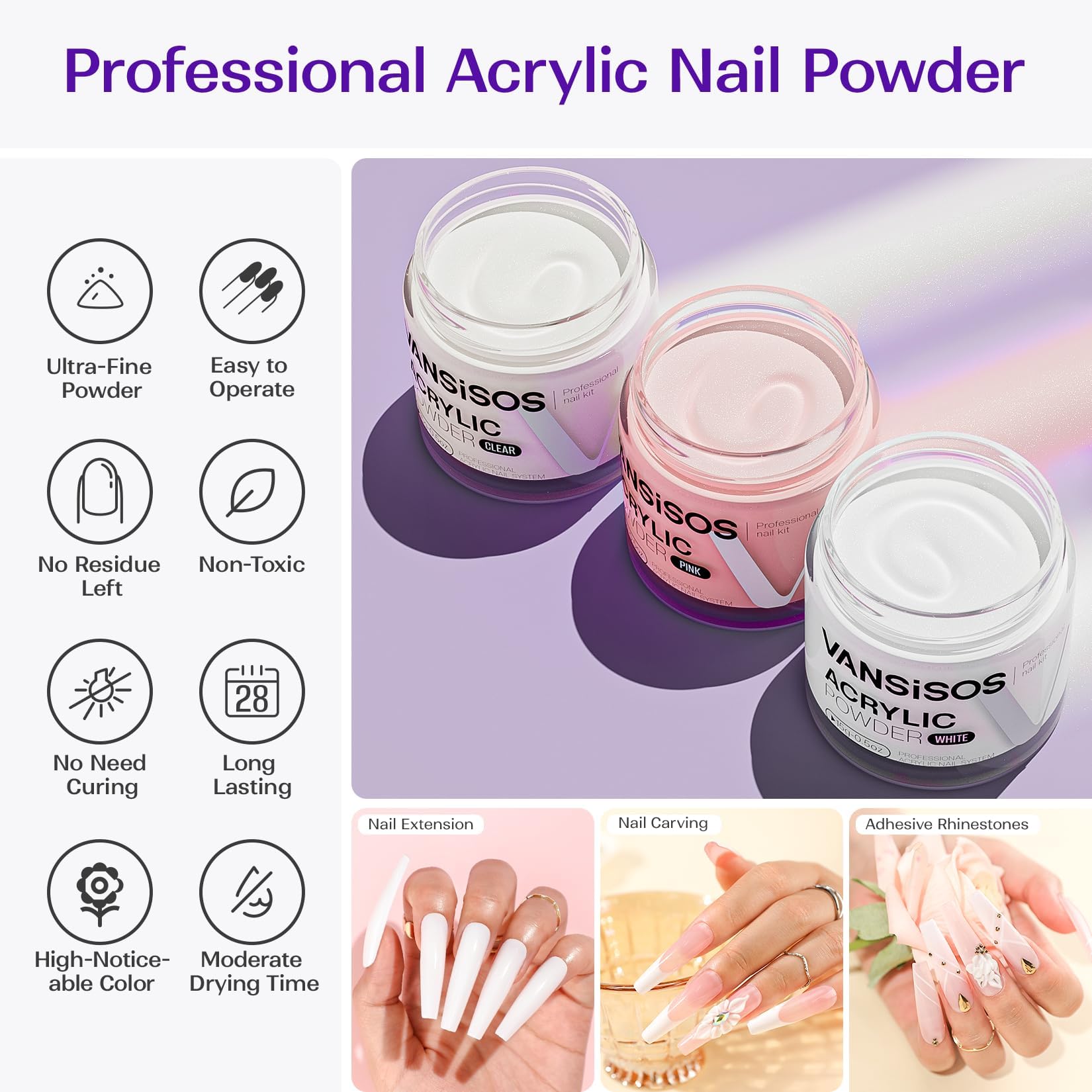 Electric nail drill included in Coscelia beginner acrylic kit