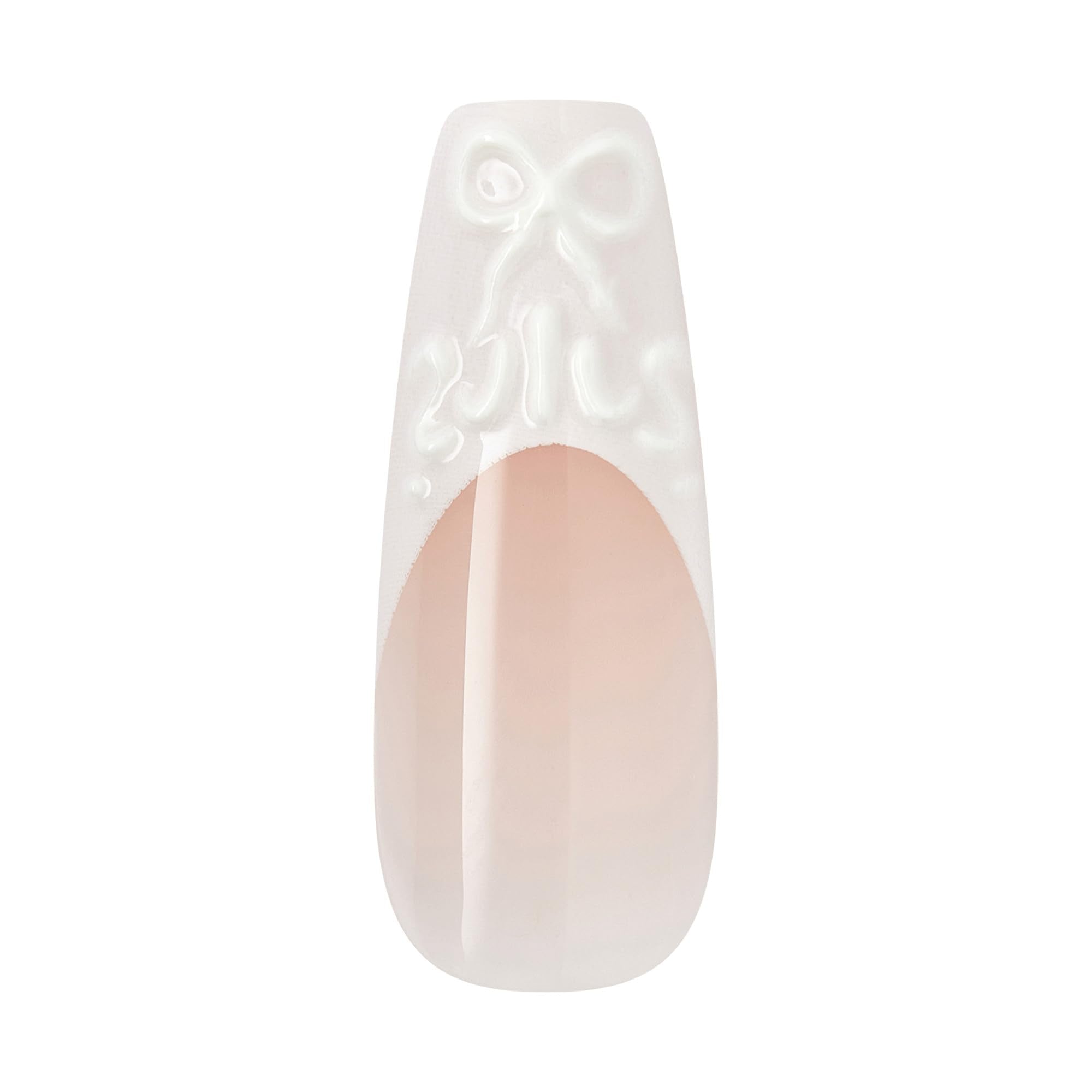Top view of Breath Of Harmony long coffin nail shapes