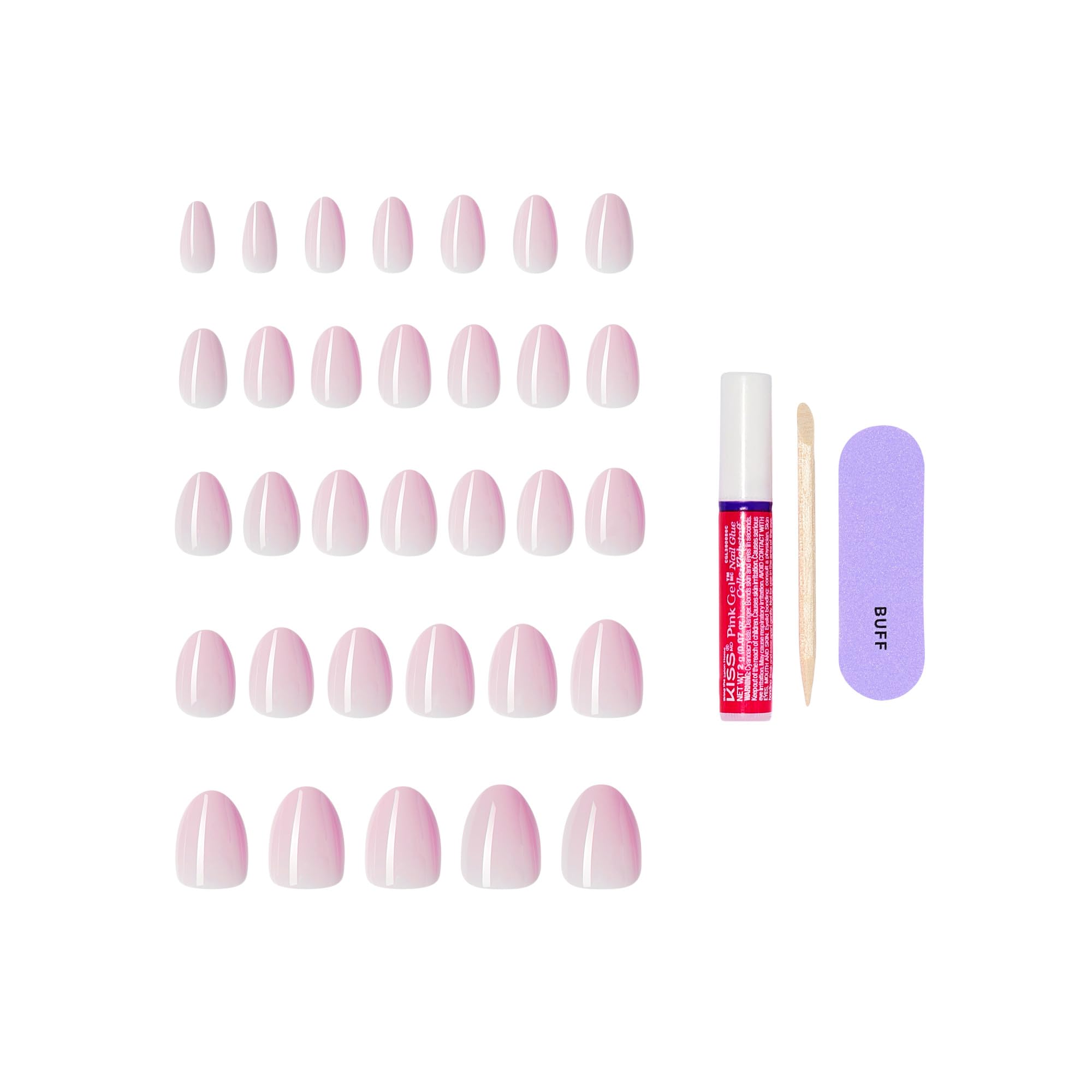 Rudra Retails authentic Kiss Core nail kit packaging