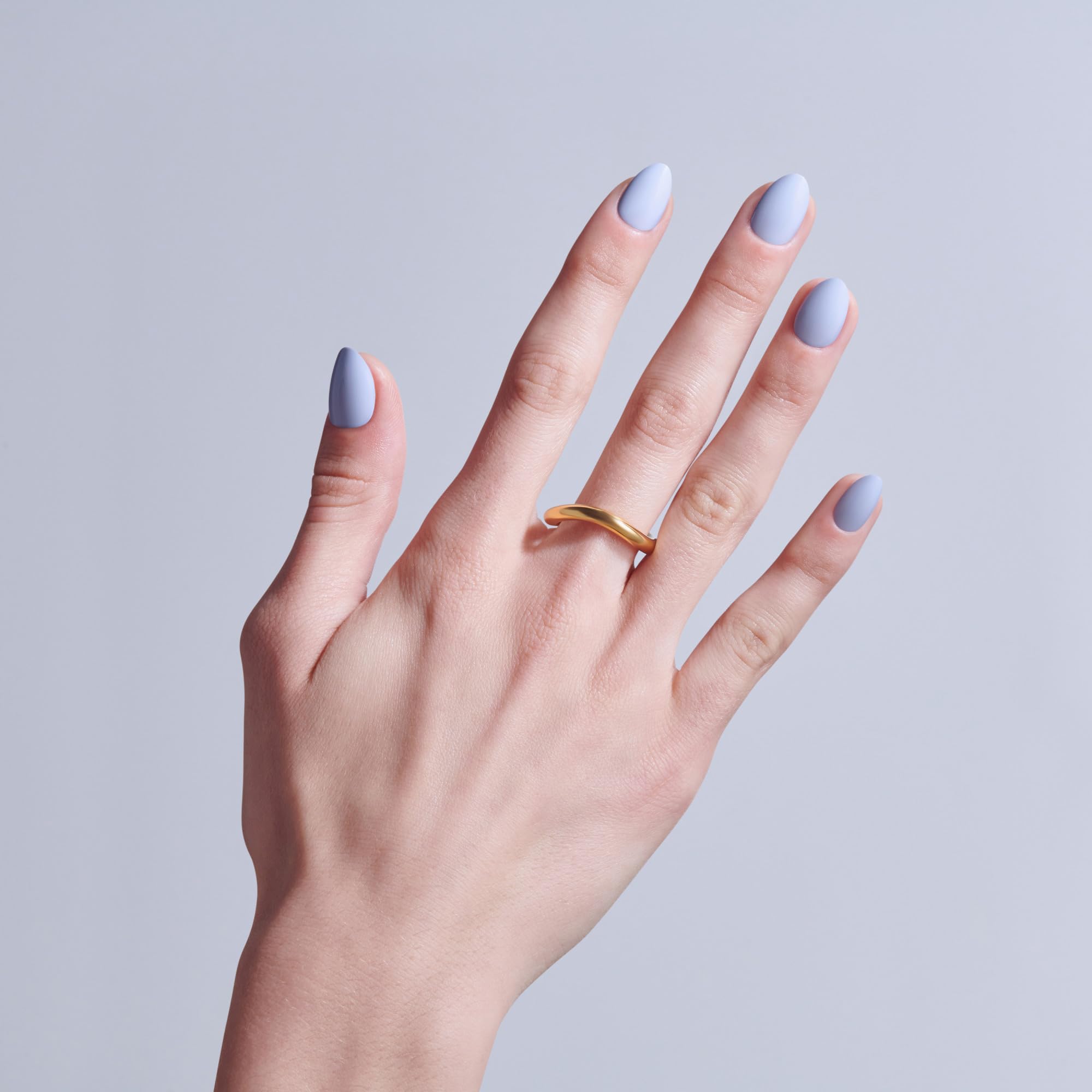 Contents of Kiss Core press on nail kit with 32 nails