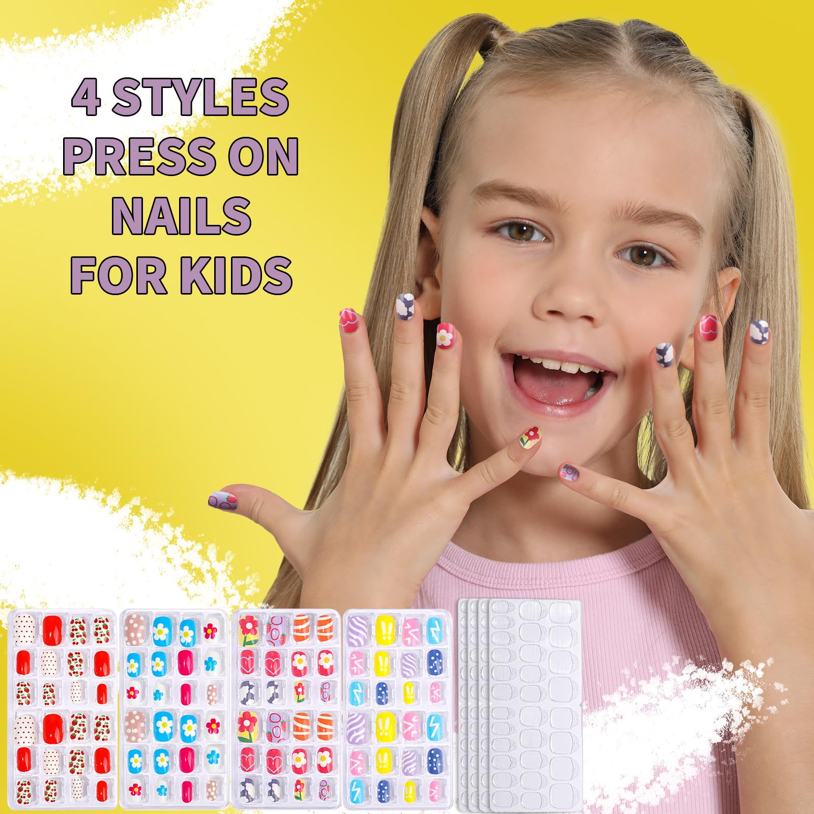 Detailed view of Fandamei children manicure set contents