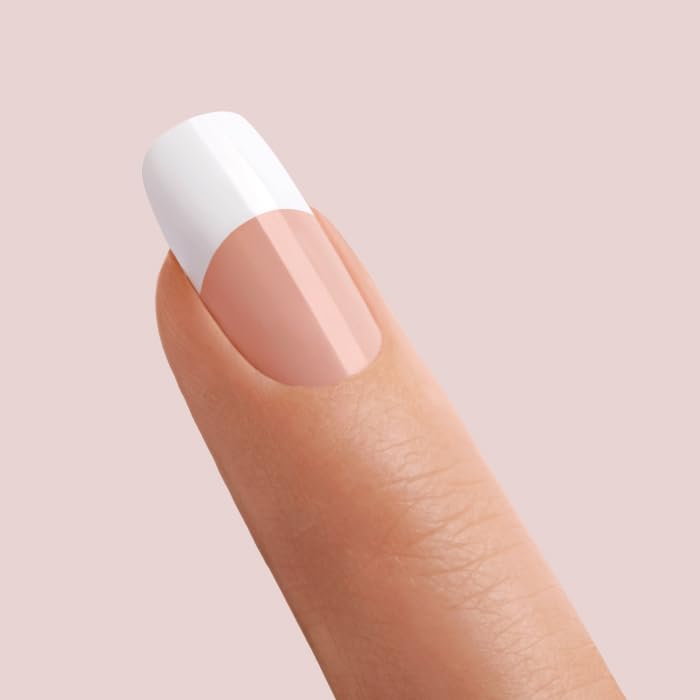 Top down view of Kiss acrylic nail kit packaging