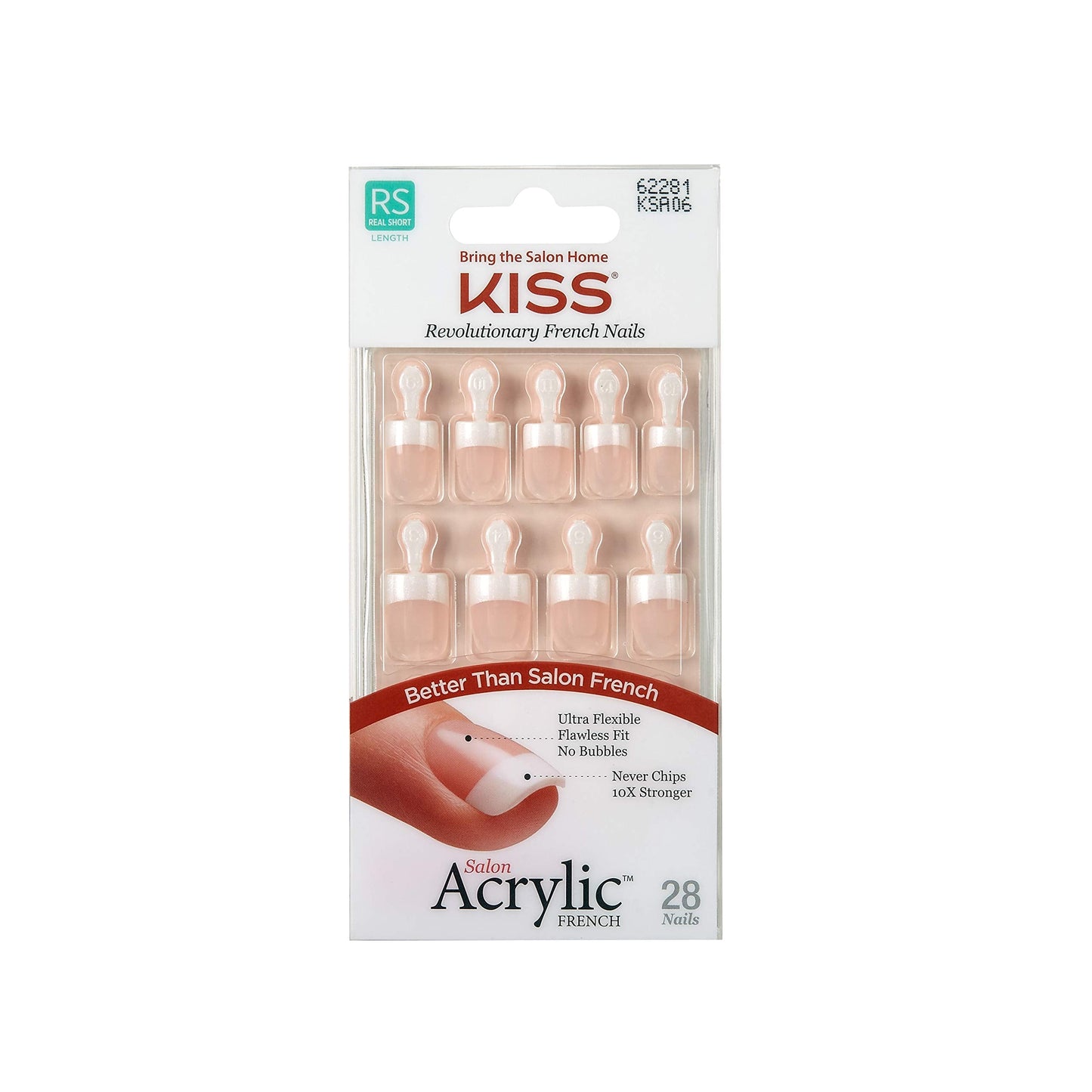 Kiss Pet Peeve Real Short press on nails packaging