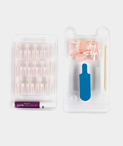 Authentic Kiss acrylic nail kit for salon quality manicure