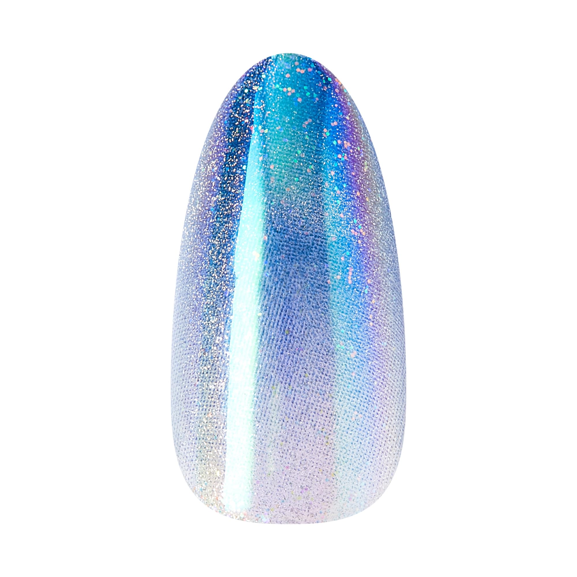 Application view of Kiss Glam press on nails on fingers