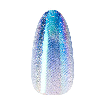 Application view of Kiss Glam press on nails on fingers