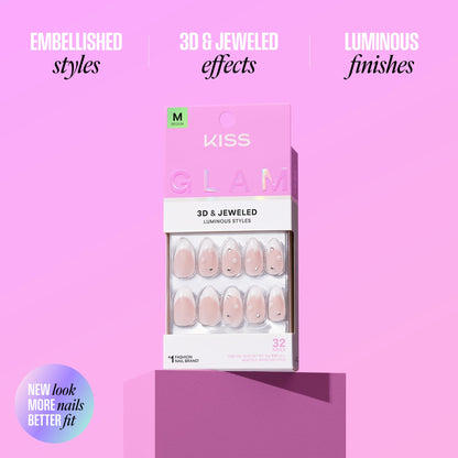 Authentic Kiss USA imported press on nail kit
