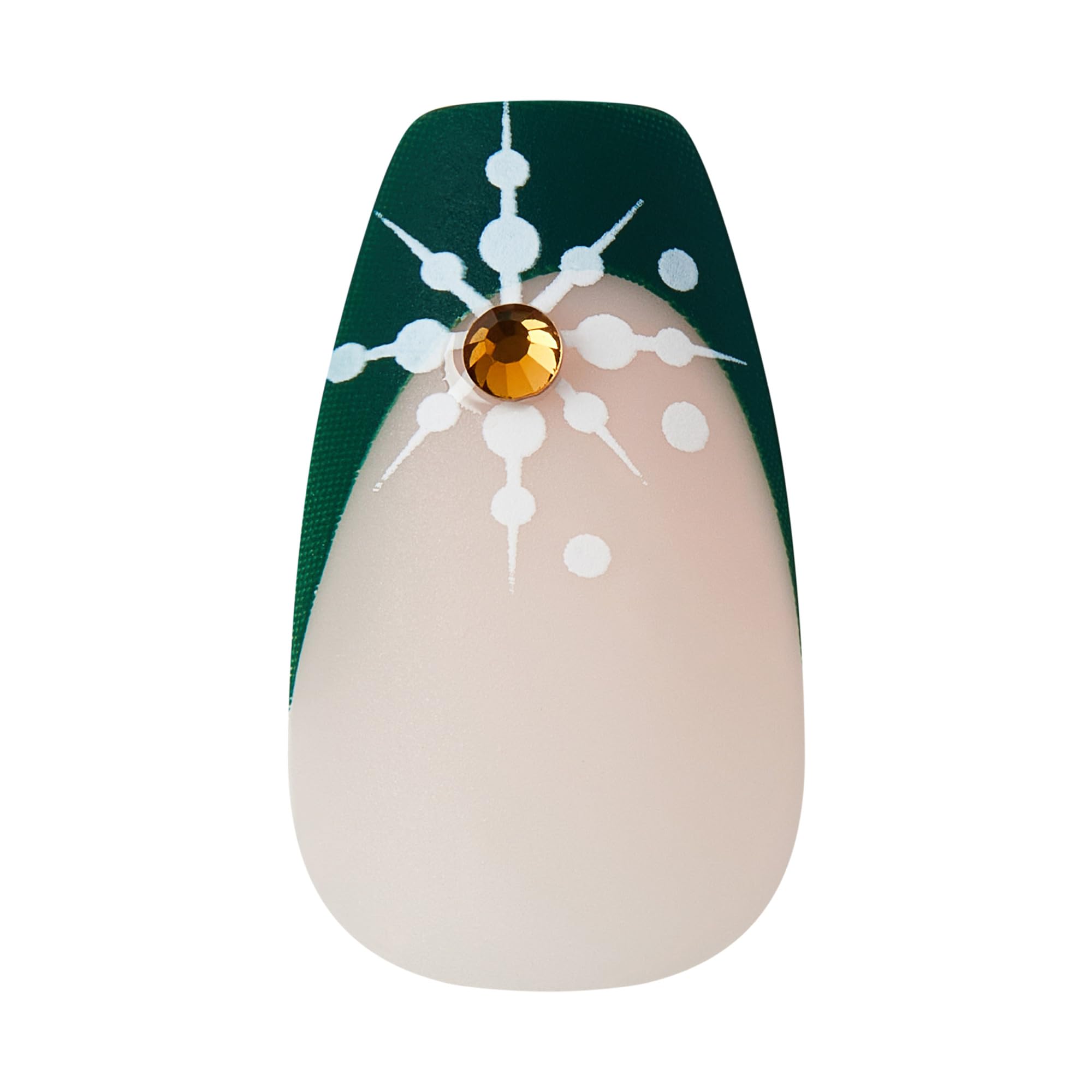 Top view of KISS imPRESS holiday collection nails