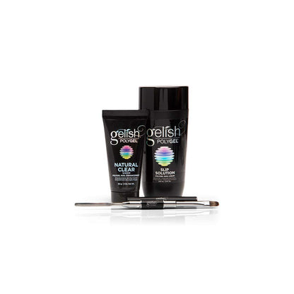 Professional Gelish PolyGel trial kit contents display