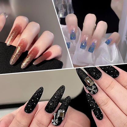 Close up of Anezus Leeclek acrylic nail application brushes