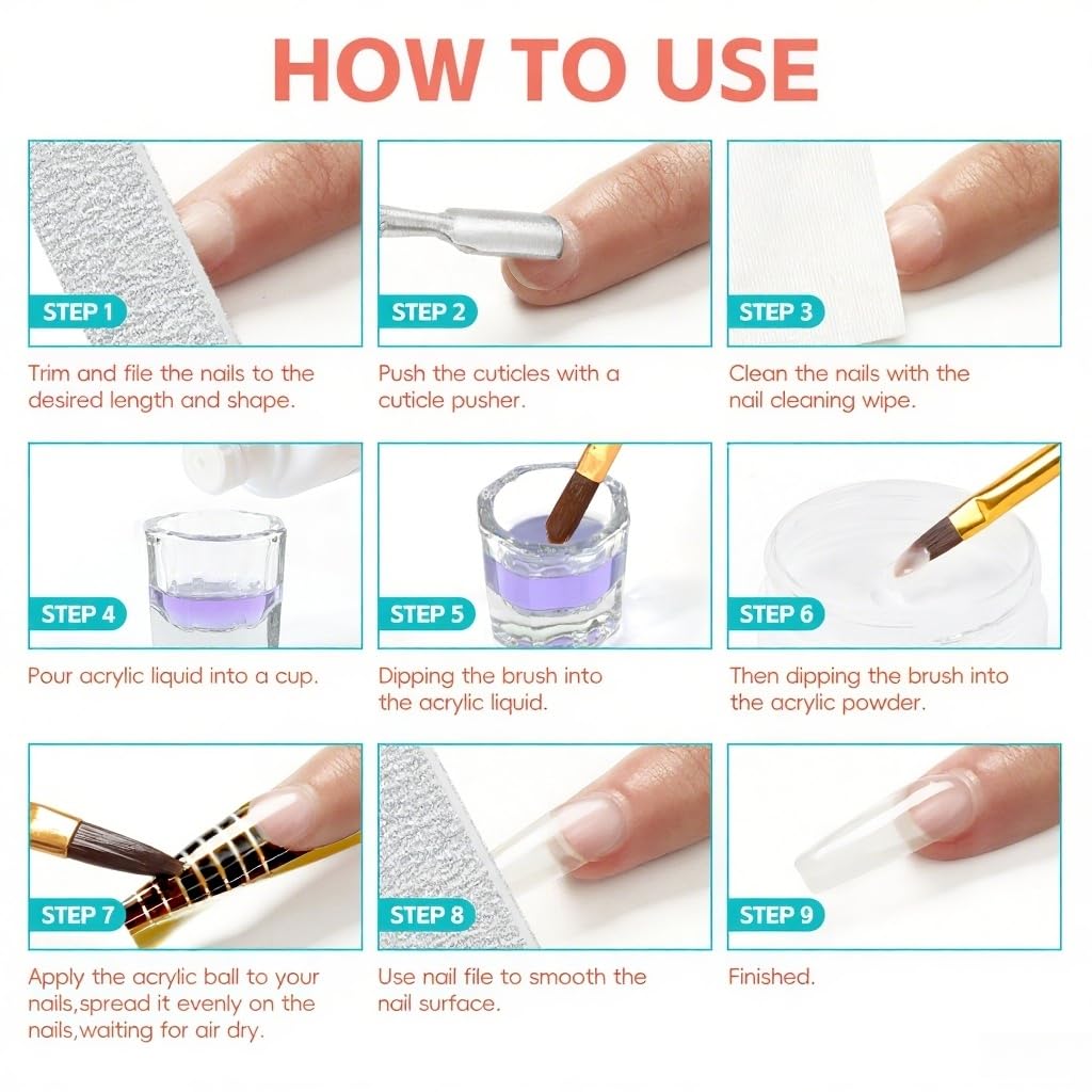 Packaging of Anezus Leeclek nail kit for DIY gifts