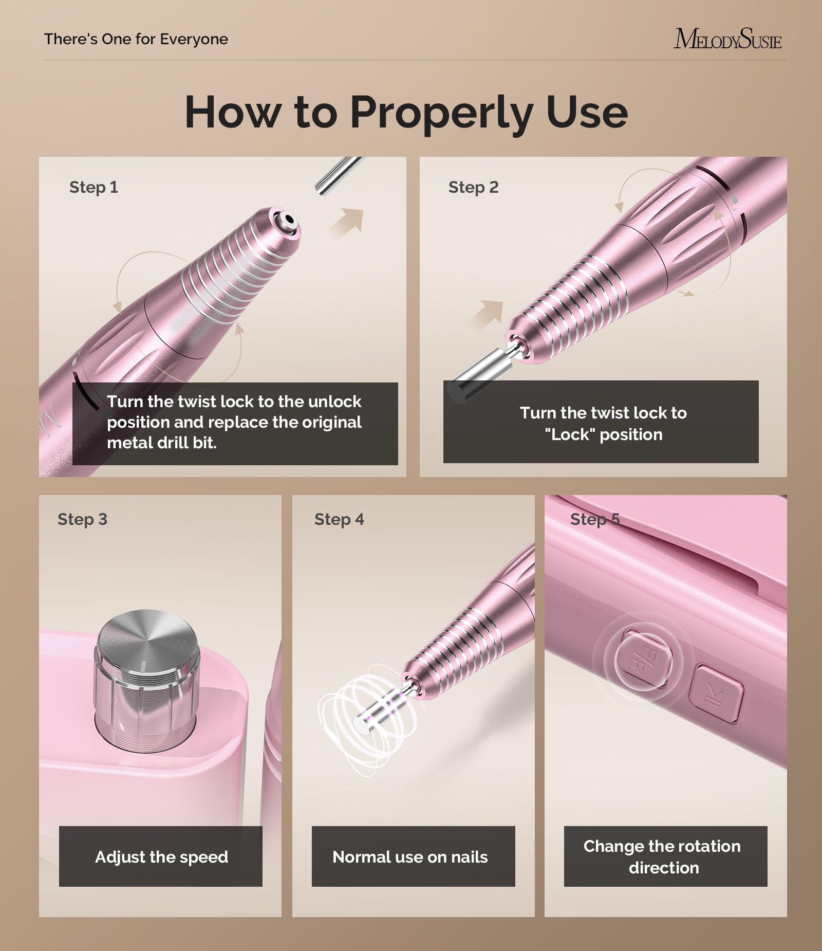 MelodySusie SC300F portable clip-on design features