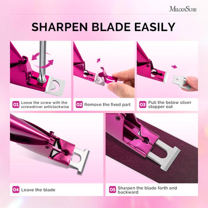 Ergonomic handle of MelodySusie nail art tool