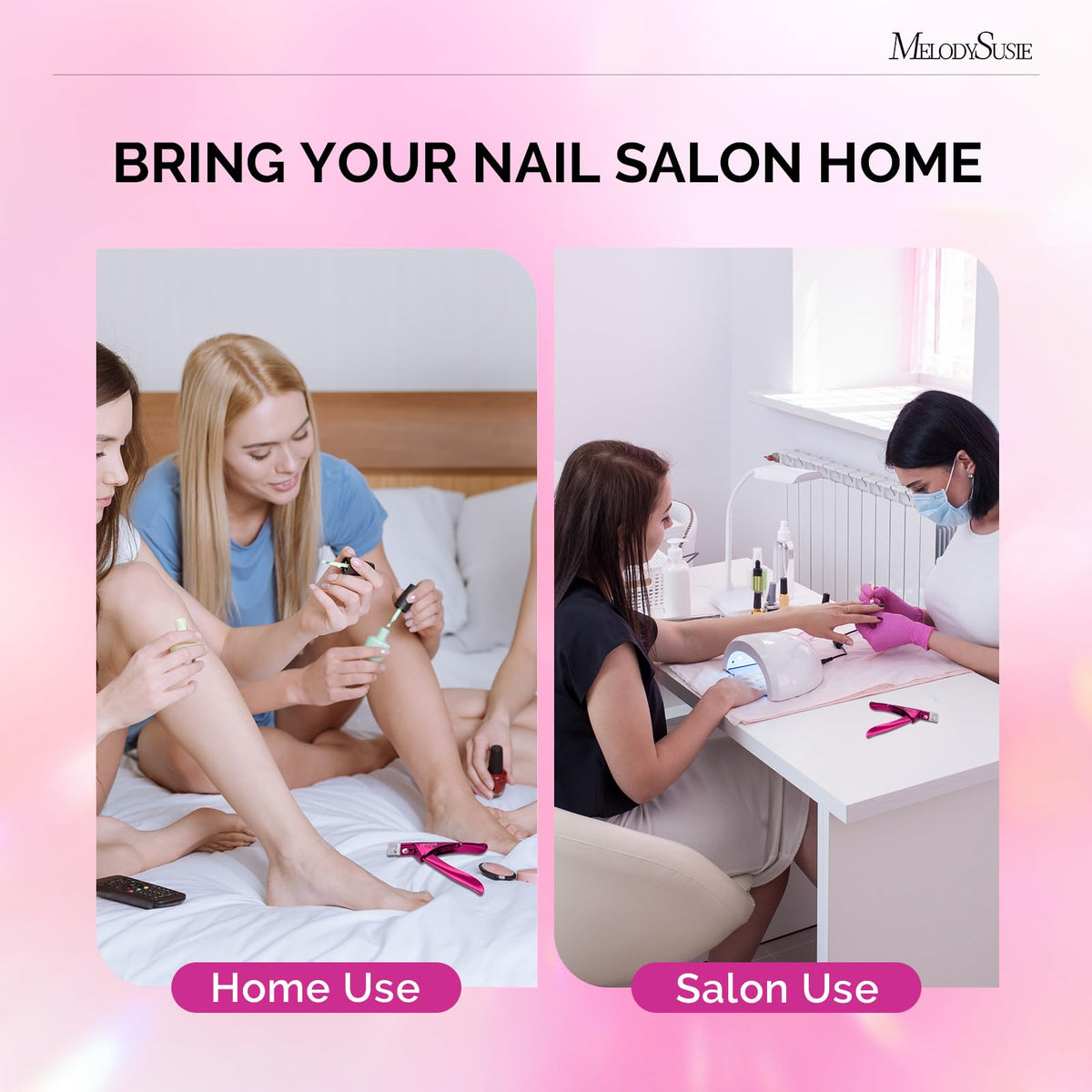 MelodySusie manicure tool ready for salon and home nail art