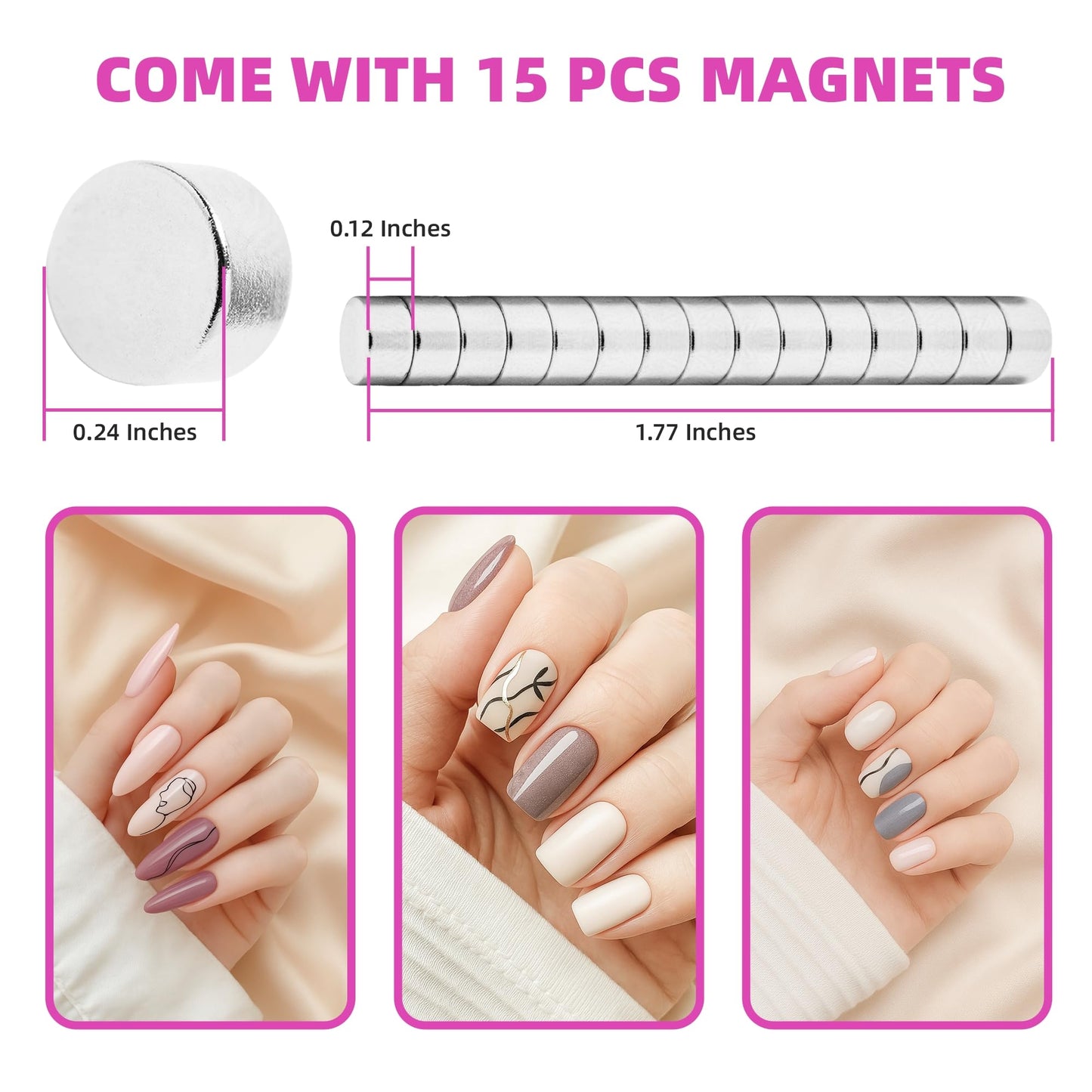 Violet red acrylic false nail clipper for professional manicure