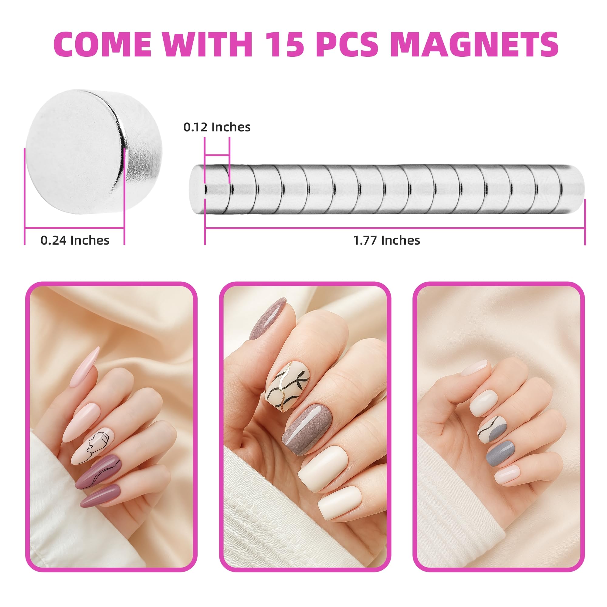 Violet red acrylic false nail clipper for professional manicure