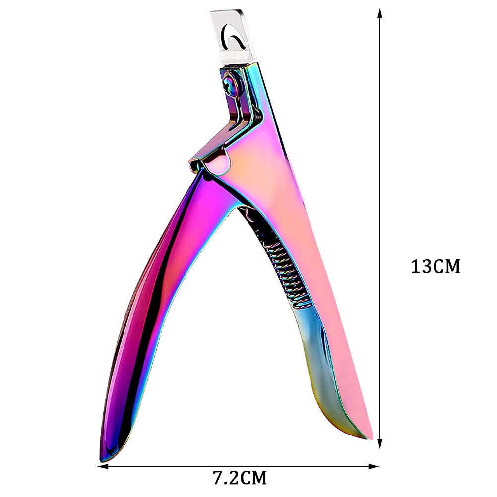 Side profile of Sumaju professional manicure nail clipper