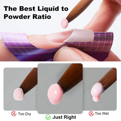 Professional nail art tools and decoration set