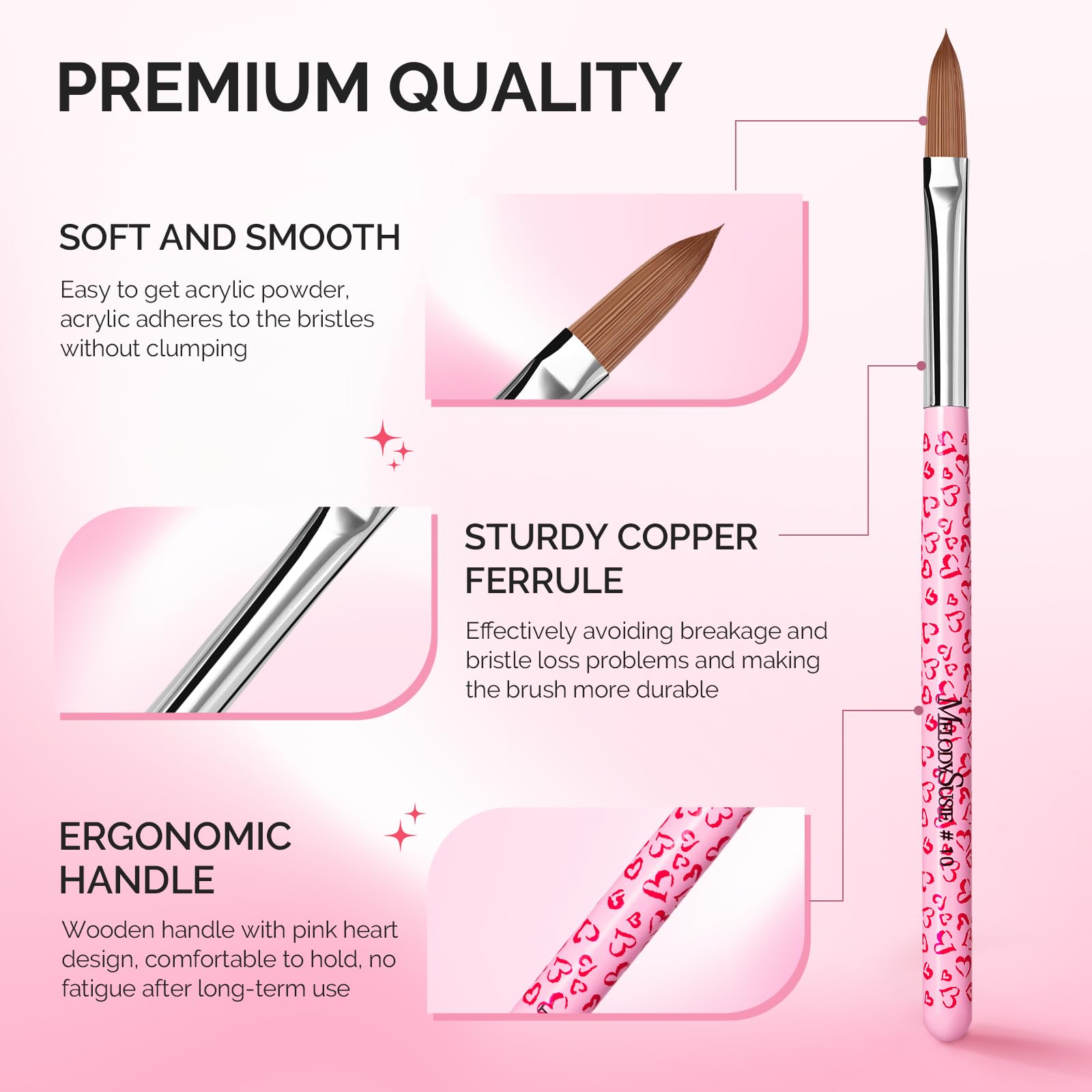MelodySusie acrylic nail tool kit for home salon use