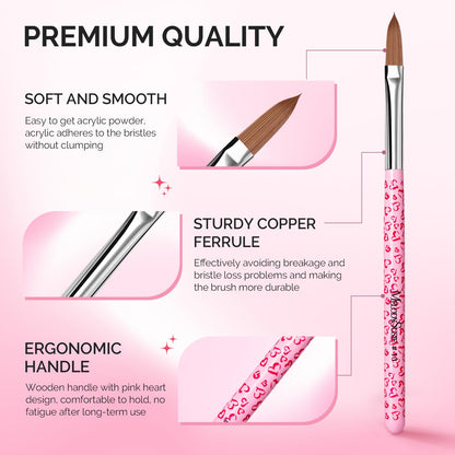 MelodySusie acrylic nail tool kit for home salon use