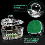 Aoraem two piece nail art dappen dishes with lids displayed together
