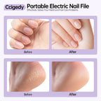 Ccigedy professional nail drill machine charging via USB