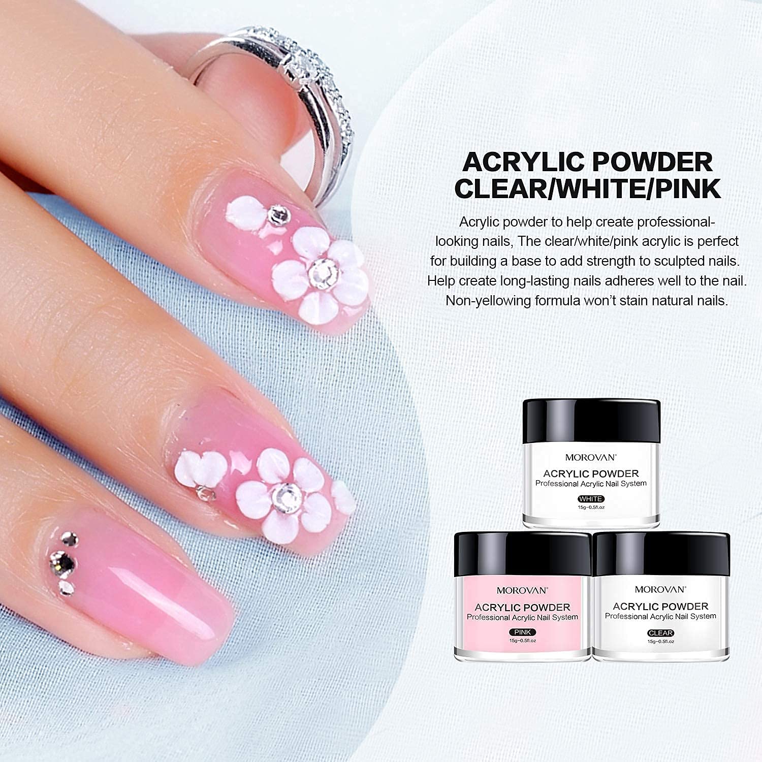 Professional monomer liquid bottle from the Morovan set