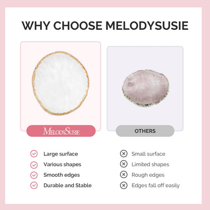 Compact resin palette for travel nail technicians