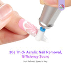 Ergonomic silver handpiece connected to rechargeable power unit