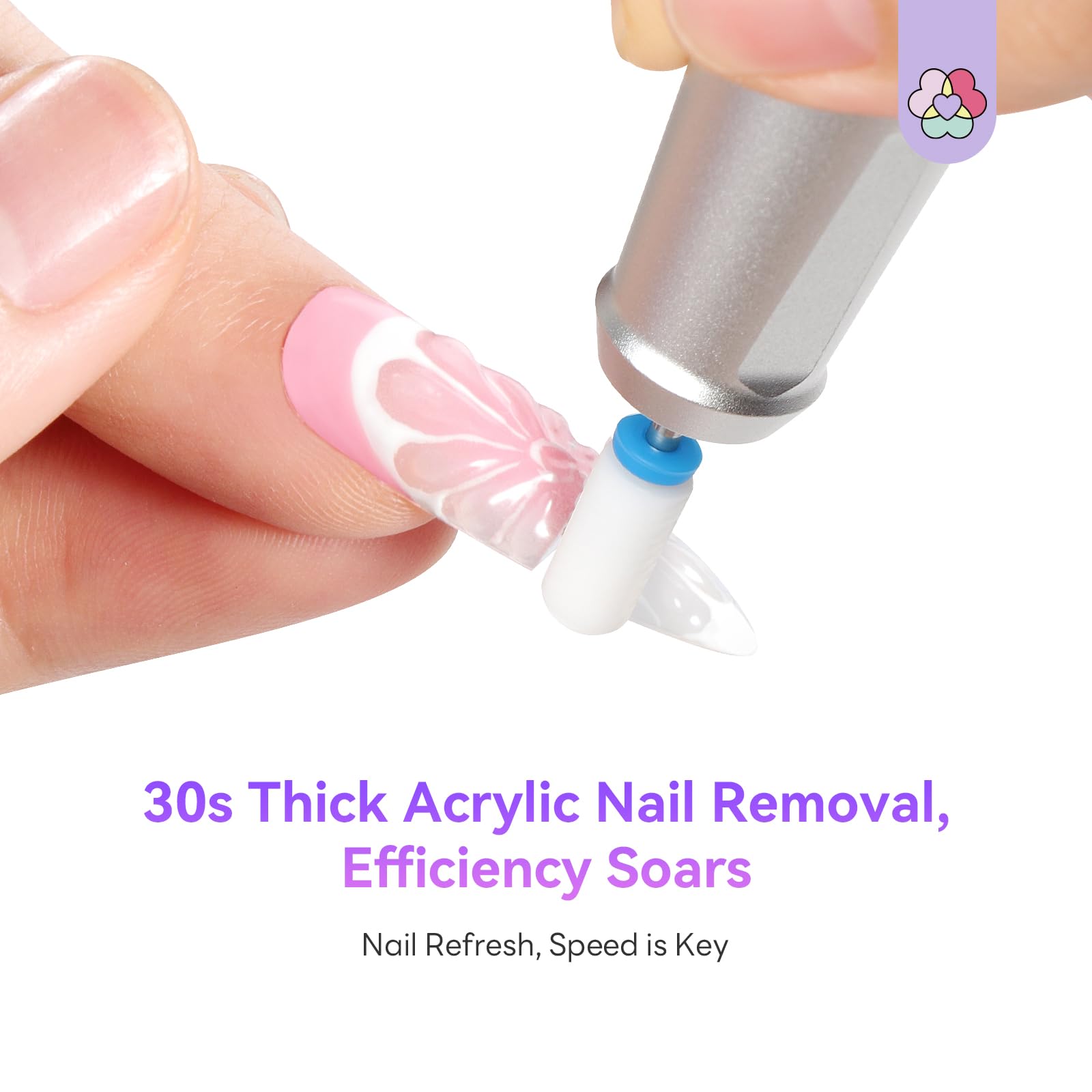 Saviland electric nail drill kit with included ceramic bits